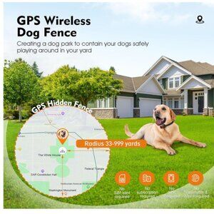 GPS Wireless Dog Fence System (NIB)